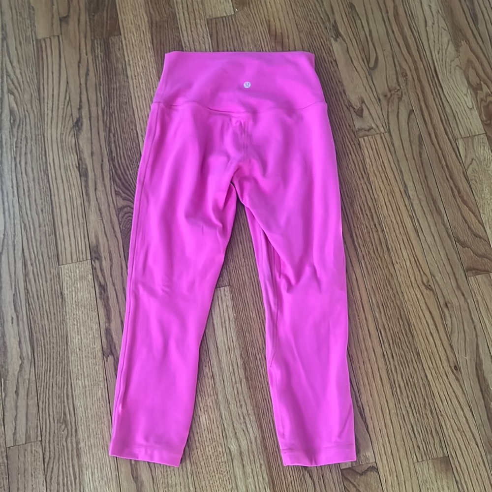 Lululemon Sonic Pink Align Leggings Gem